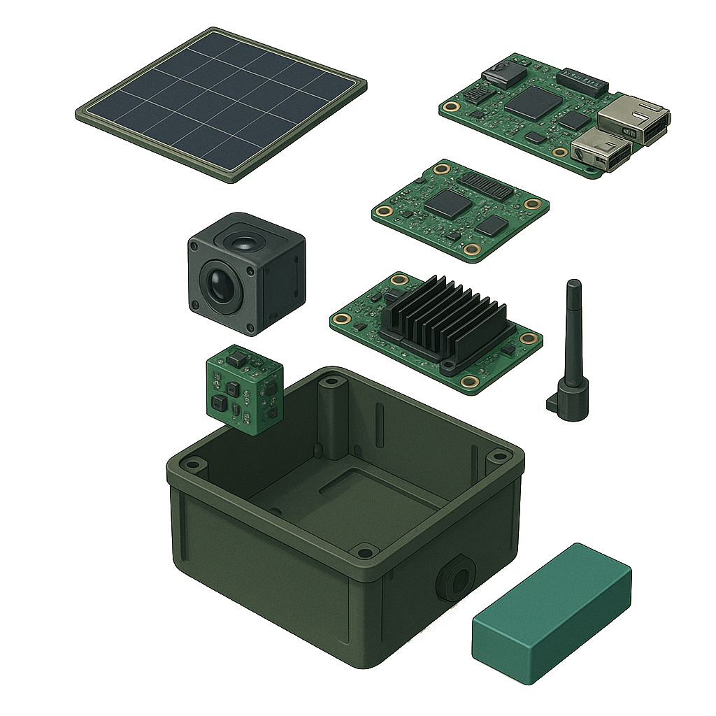 Panoptes AI data flow diagram